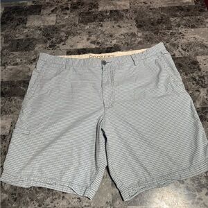 Dockers Checkered Men's Shorts in Gray